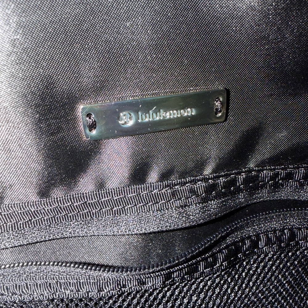 Lululemon Athletica Black Backpack with Gold Accents - Picture 12 of 16